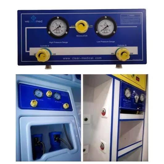 Ambulans Tıbbi Gaz Manifoldu